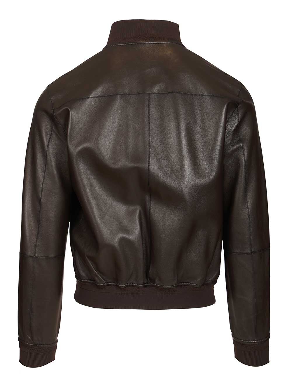 Al Duca D'Aosta Reversible Bomber Jacket Jackets - Brown | 8877c7a942280f8b10fca548a18c73178032d5f5
