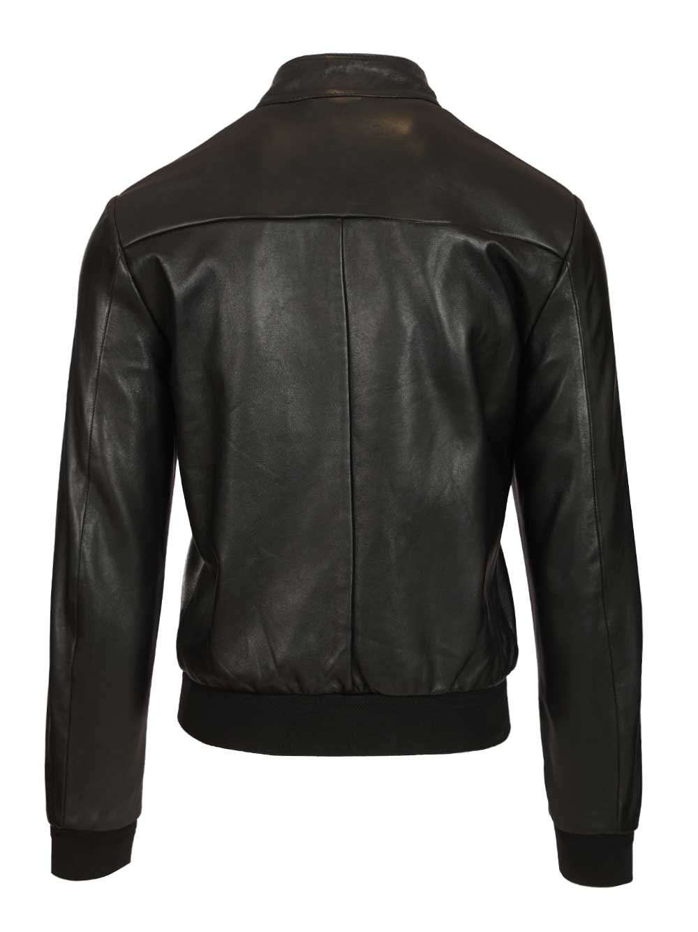 Al Duca D'Aosta Leather Biker Jacket Jackets - Black | b259d07a2f1ffdbb3c5520aa742a37323d3c9a0f