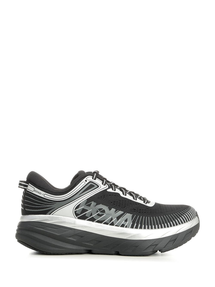 Hoka M Bondi7 Sneakers - Black | b99a405951f1df00ccffd6cd02fc7ab69df8c567