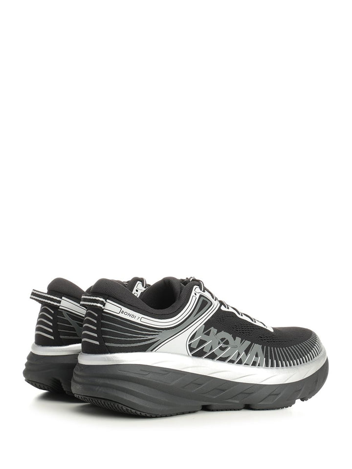 Hoka M Bondi7 Sneakers - Black | b43a94d08308d815521ced45953ef94addd24a57