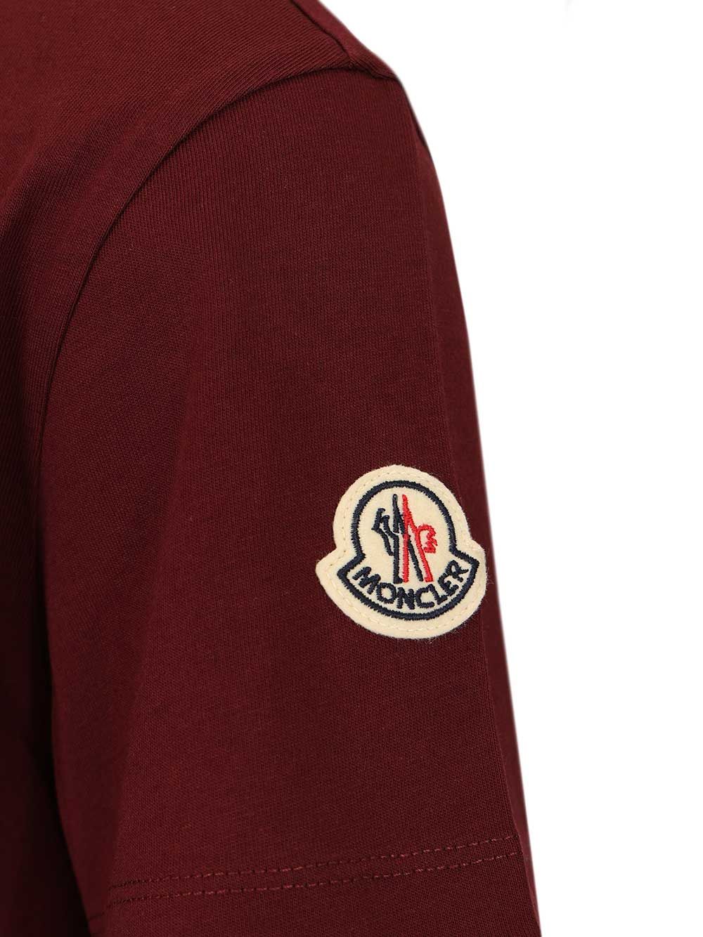 Moncler Cotton T-Shirt - Brown | c755ec3b401ef2ec44b83652fce1e18f032f9819