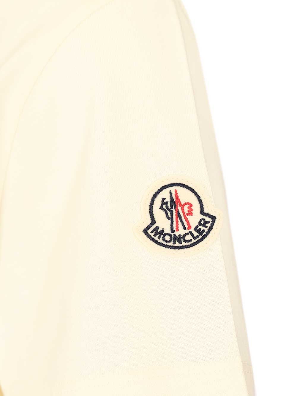 Moncler Cotton T-Shirt - White | c4d817faabc2b353af0fe22fa91703bb85a06b17