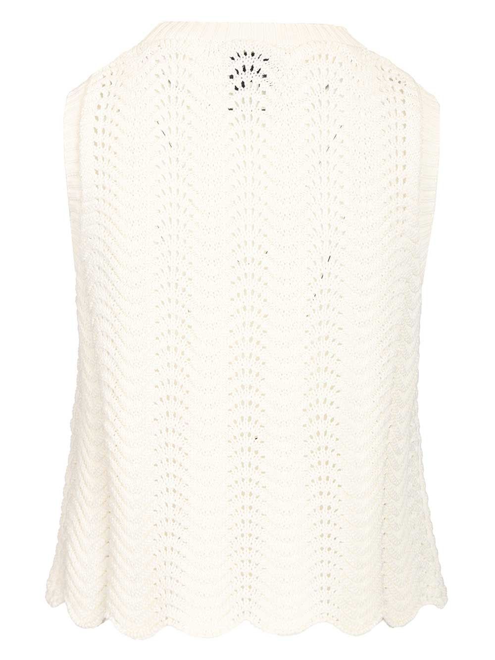 Loulou De Saison Vittoria 01 Tank Top Tops - White | 2a31438445aa2b300159d27c663666b6e135d313