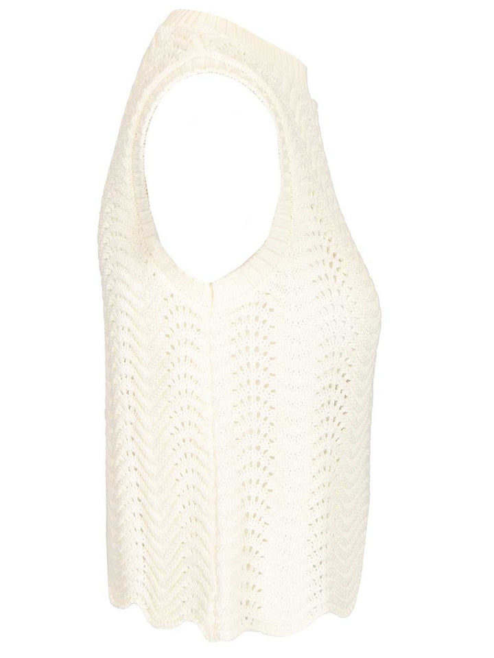 Loulou De Saison Vittoria 01 Tank Top Tops - White | 0e9bdb94b72f2034192edc825f43dce1ab88e620