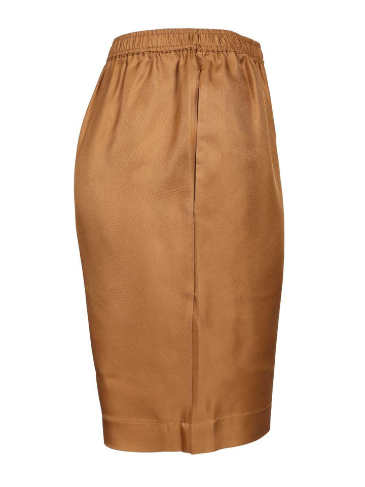 Loulou De Saison Zinia Lds Trousers - Beige | 156d9b734bc2d8665654a69de87bc7f290538694