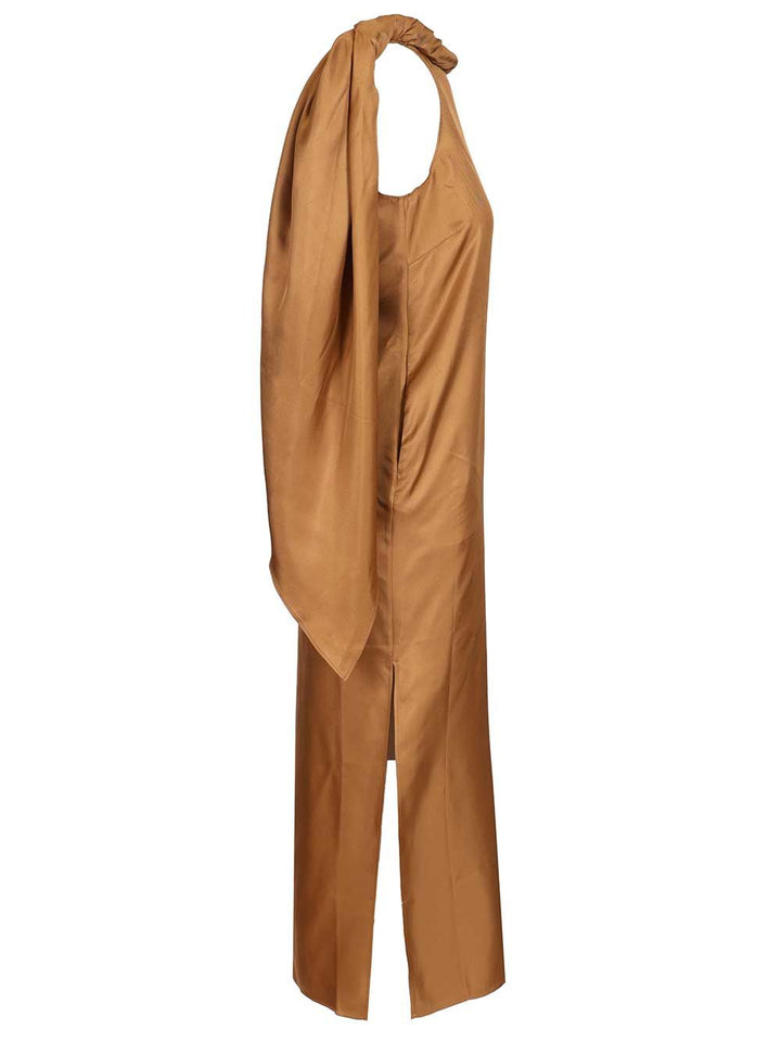 Loulou De Saison Susan Dresses - Beige | bc689554b5163090427b285aac636227149b6e47