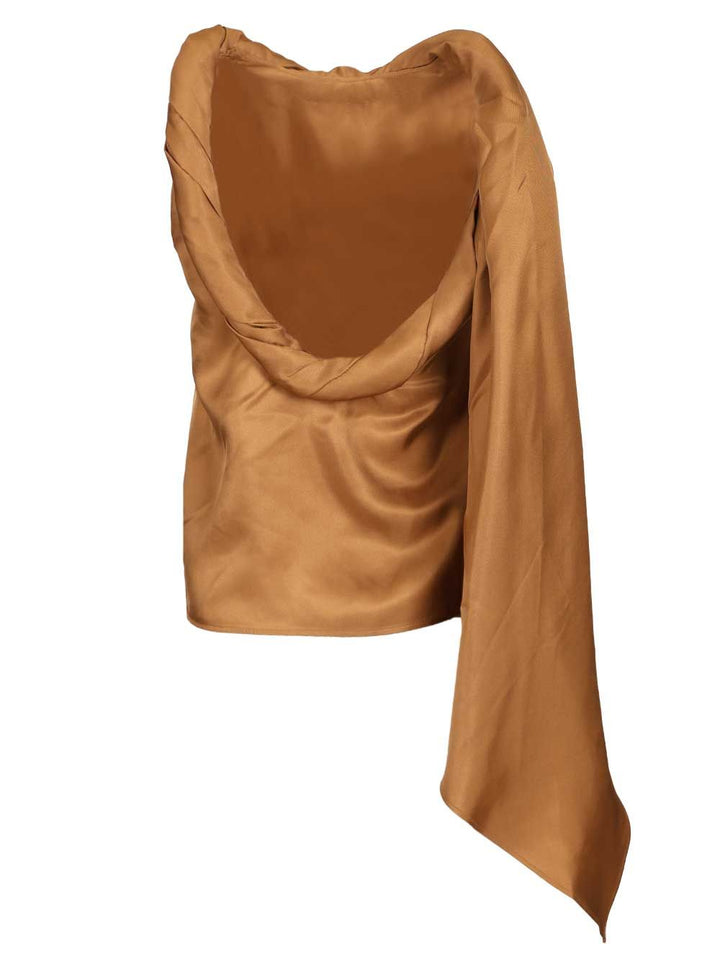 Loulou De Saison Wilma Tops - Beige | 7ee64be3546d631ae4cd603ea9079965d48dde02