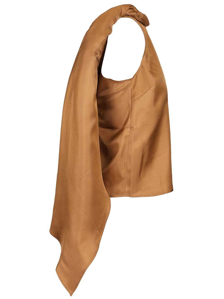 Loulou De Saison Wilma Tops - Beige | b4c2a0c93acc72fde35adbb687a072ba8300b528