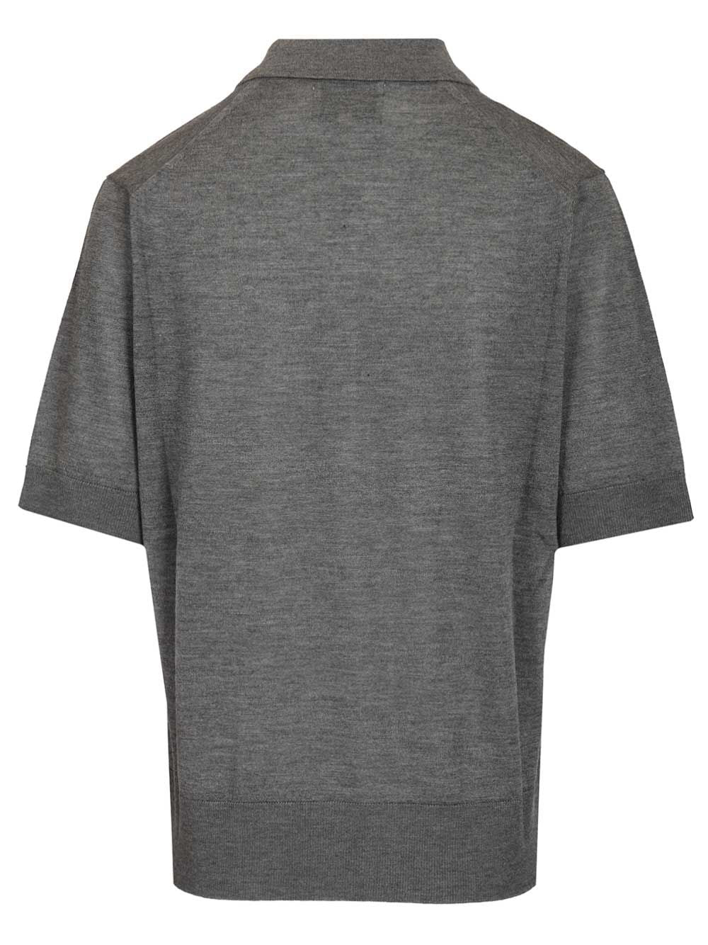 Loulou De Saison Migo Polo shirt - Grey | e5a9a6c0e319adf85d80598e31b03a5f1438ce30