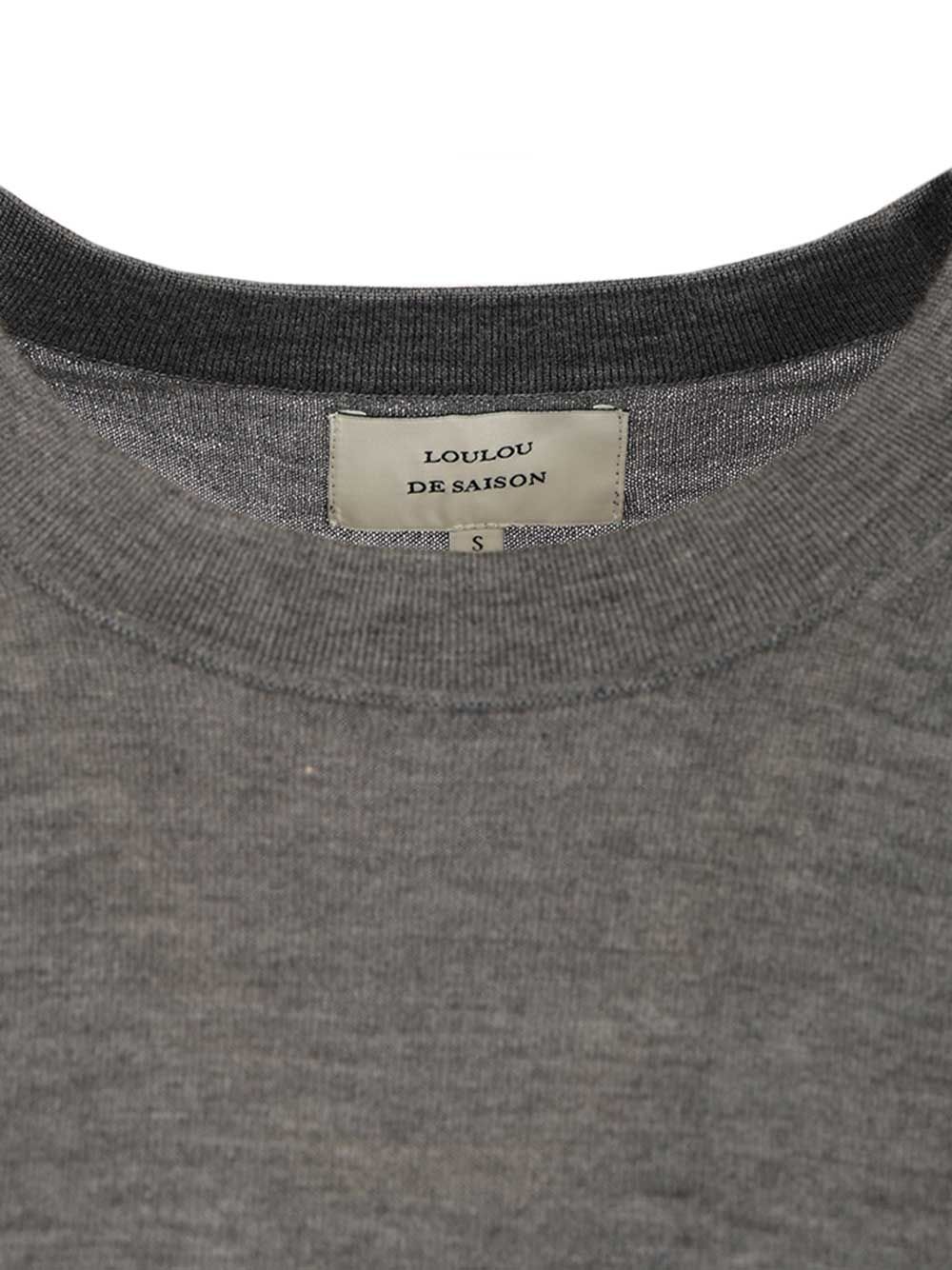 Loulou De Saison Nala Tops - Grey | 56eeca926f384eac6b28b9257623dbc15008ee72
