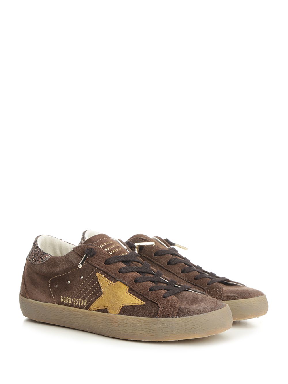 Golden Goose Deluxe Brand Super-Star Sneakers - Brown | ea551902a6264482ea533309908e618f4d6dbd5b