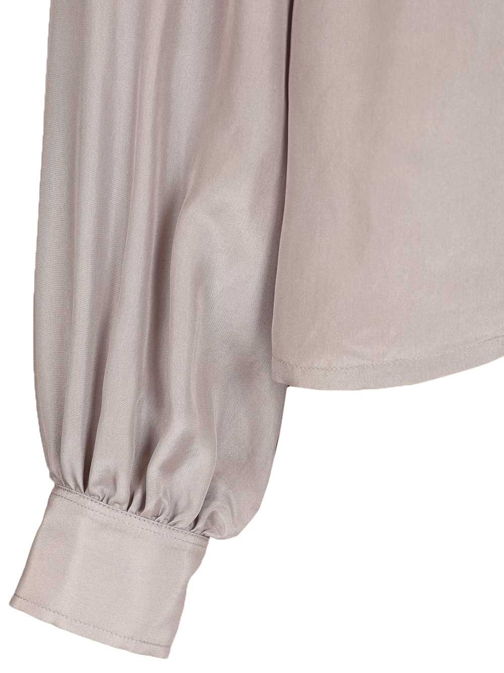 Grifoni Silk Shirt Shirts - Grey | 3f9f868065f7de5199a9d22ba3b746ee34c5c109