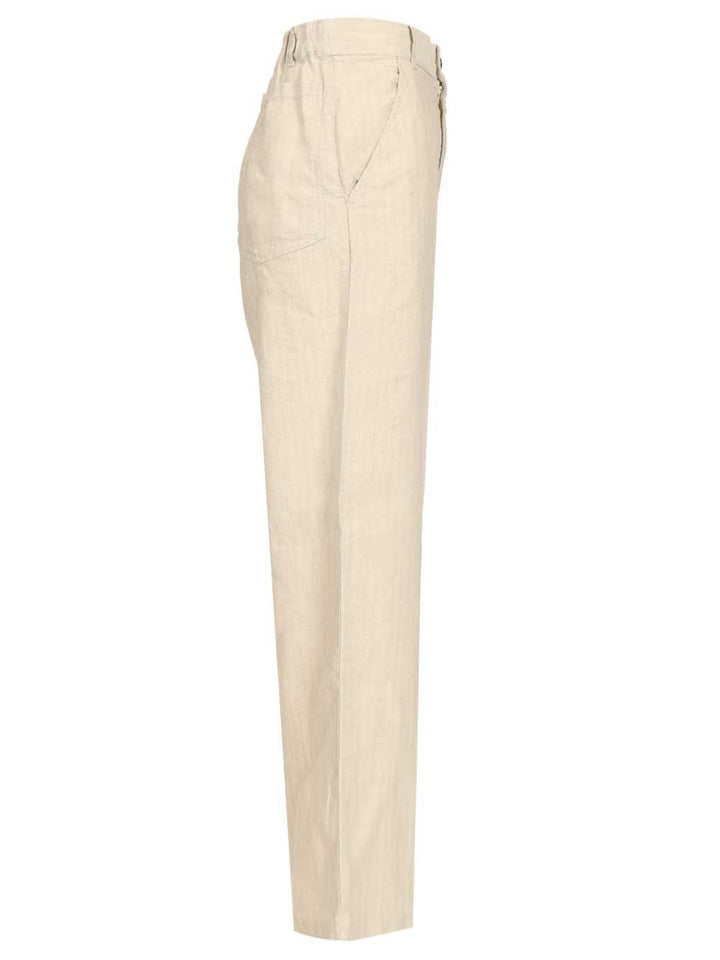 Barena Venezia Ida Tendon Trousers - Grey | 0f0a518efec42295bd0e1b16d2c12bfeaaf2c4de