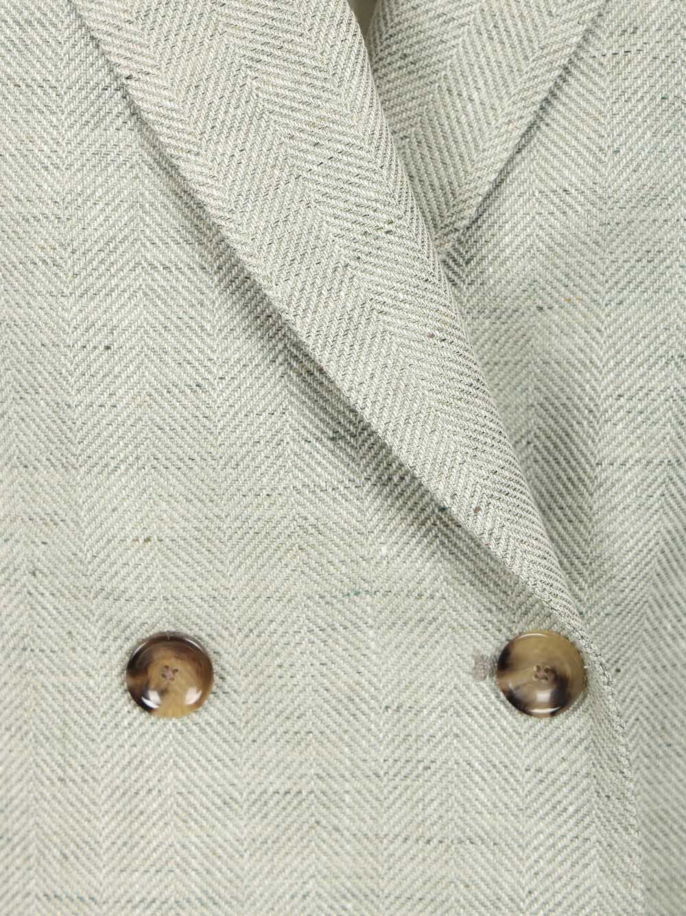 Latorre Double-Breasted Blazer Jackets - Grey | 8b29b890fb0423a316a567f421384aa062e77e7e