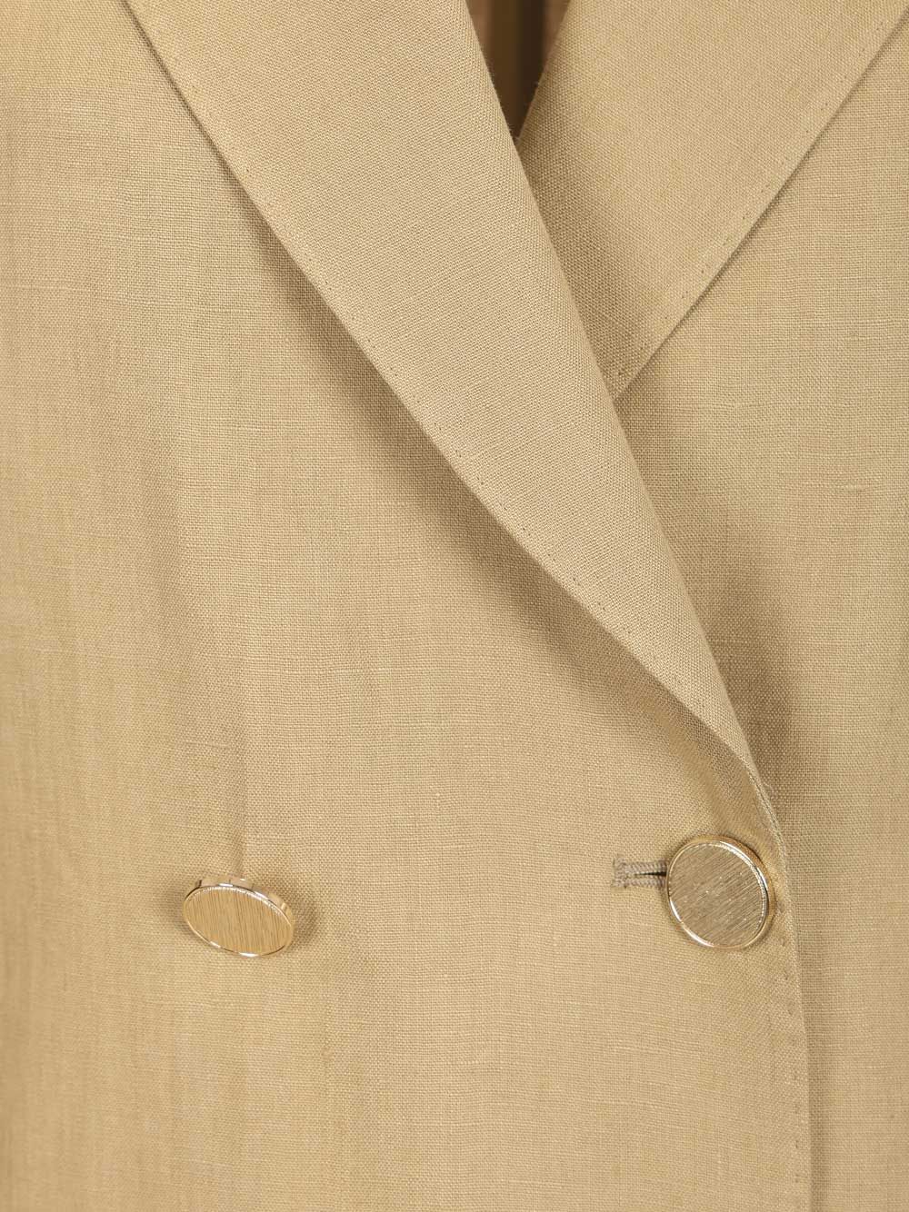 Latorre Linen Blazer Jackets - Beige | e52a7b36b875db358a724fbc44b36be1d6e87883