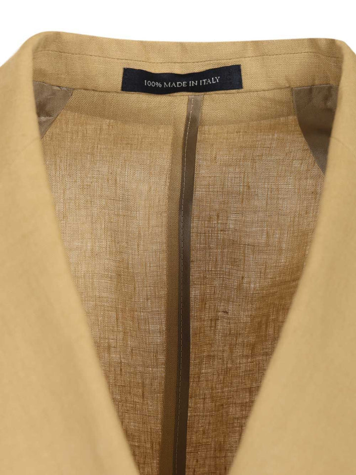 Latorre Linen Blazer Jackets - Beige | 690365e09cf66b63e24e1deede42cb45e7eef9c4