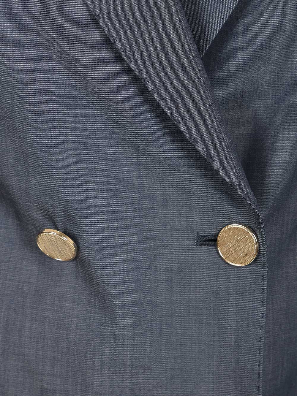 Latorre Double-Breasted Blazer Jackets - Blue | a5f06565bca11a6311b07c43d818fd20f2c334d2