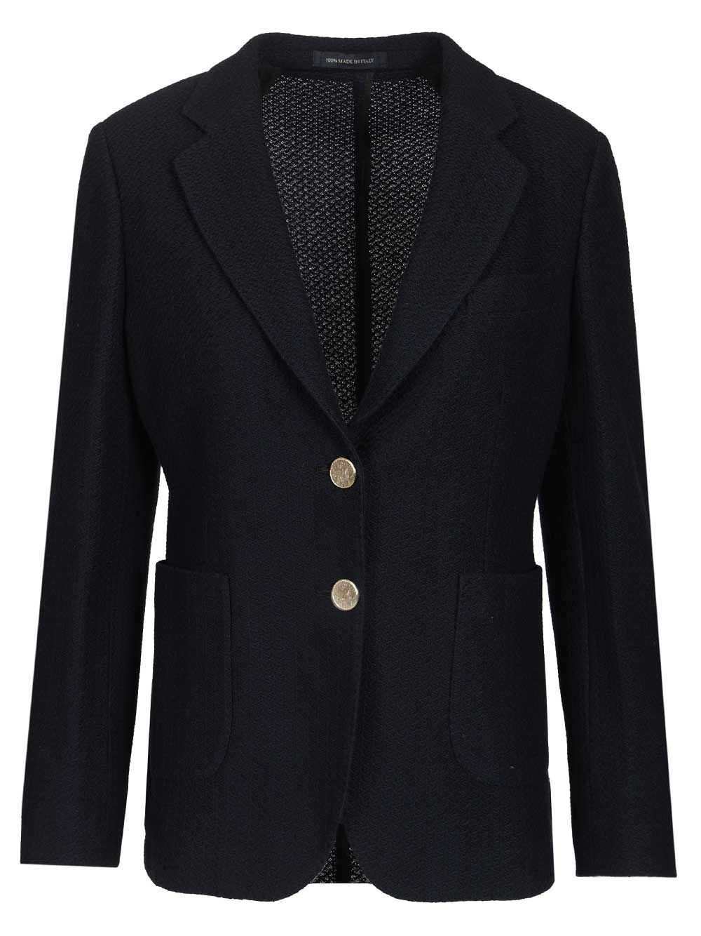 Latorre Cotton Blazer Jackets - Blue | 3dc0c3192456002ddcbe5d2c6d4e47b6144838ec