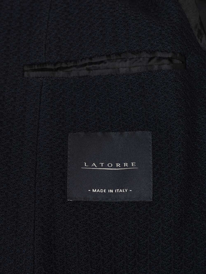 Latorre Cotton Blazer Jackets - Blue | 19a7b25eafbaa4429d831a759a425339d8f8eb42