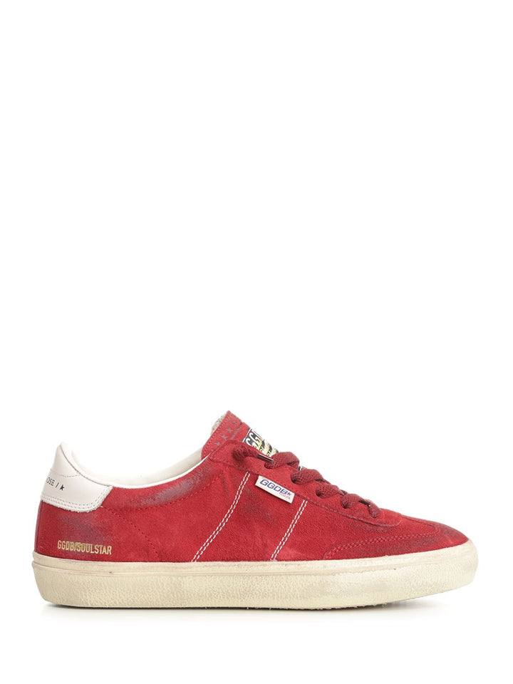 Golden Goose Deluxe Brand Soul Star Sneakers - Red | 7e908a9f4e033a1183de59794e9df432600ed5dd