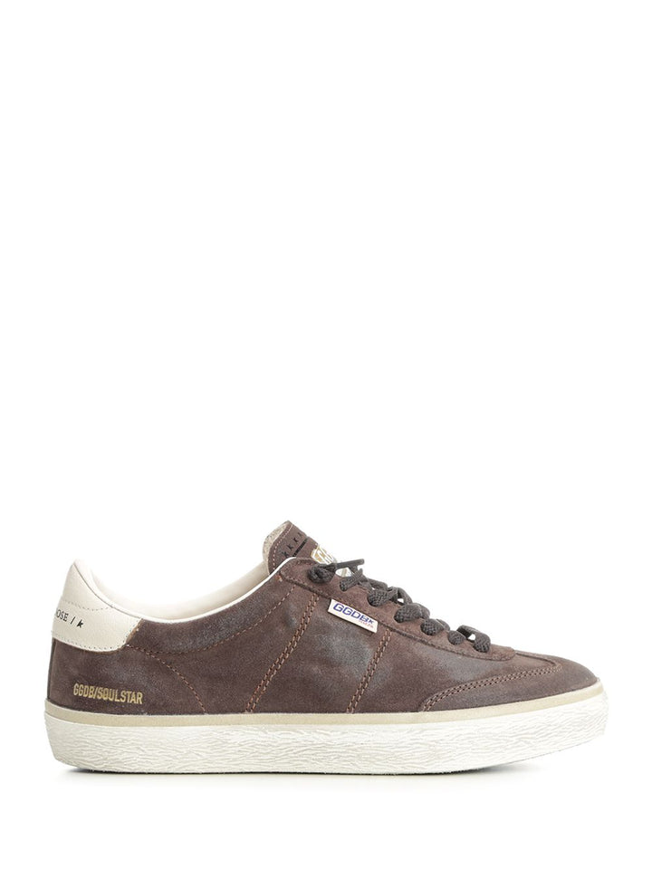 Golden Goose Deluxe Brand Soul-Star Sneakers - Brown | e0366743f89a8d916da89fc33164305173fa7da7