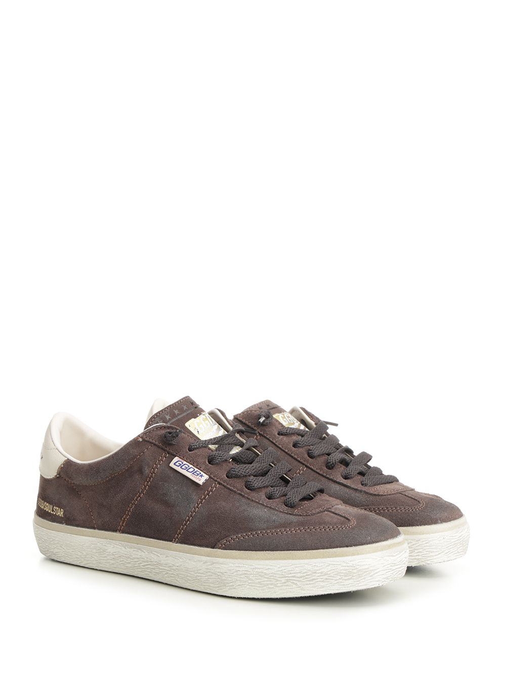 Golden Goose Deluxe Brand Soul-Star Sneakers - Brown | 62b1a6a7c2484e718ba33c296ab2750daad067c0