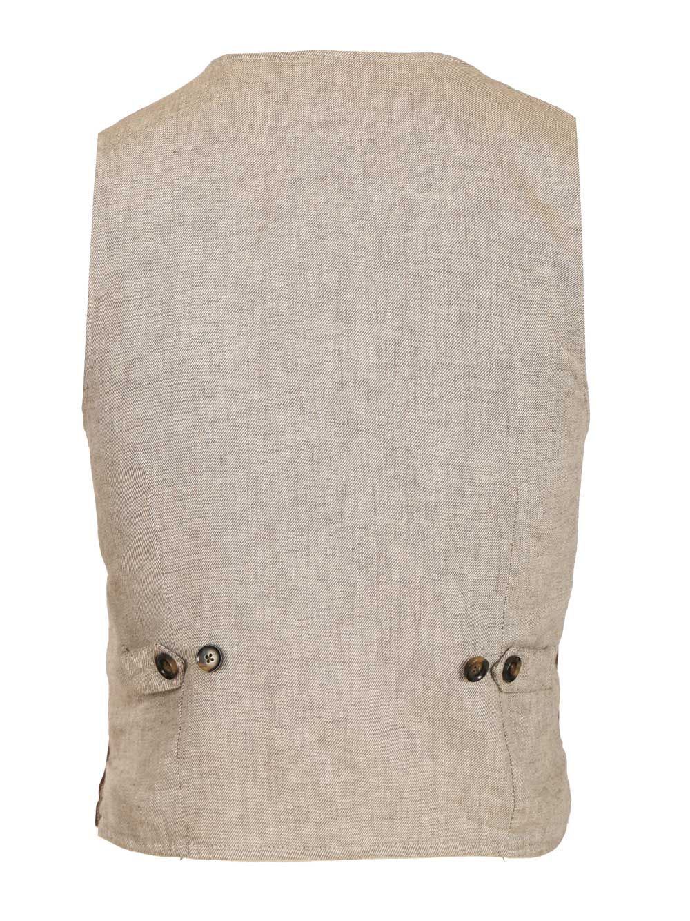 Al Duca D'Aosta Suede Vest Jackets - Brown | abf375b389bdf441b460cb860a3bc3005cd050e9