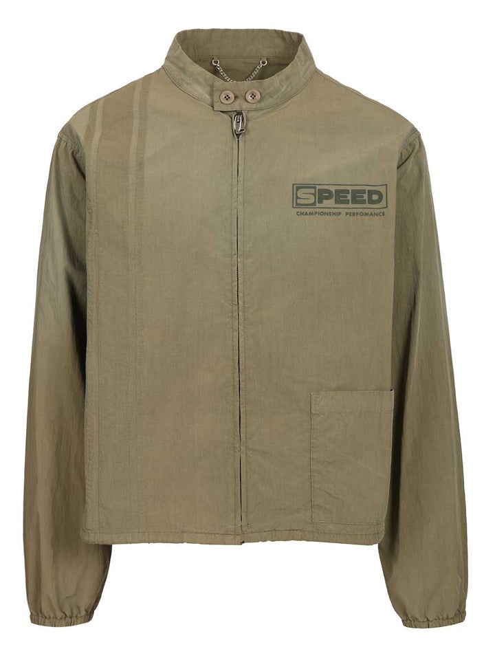 Maison Margiela Sports Jacket T-Shirt - Green | 97ee65ee79357ed757706a1148b3ee78fd4e4b9d