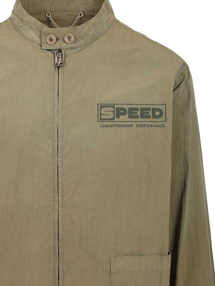 Maison Margiela Sports Jacket T-Shirt - Green | 74386403ed42464ce7206f65d455718a237fb924