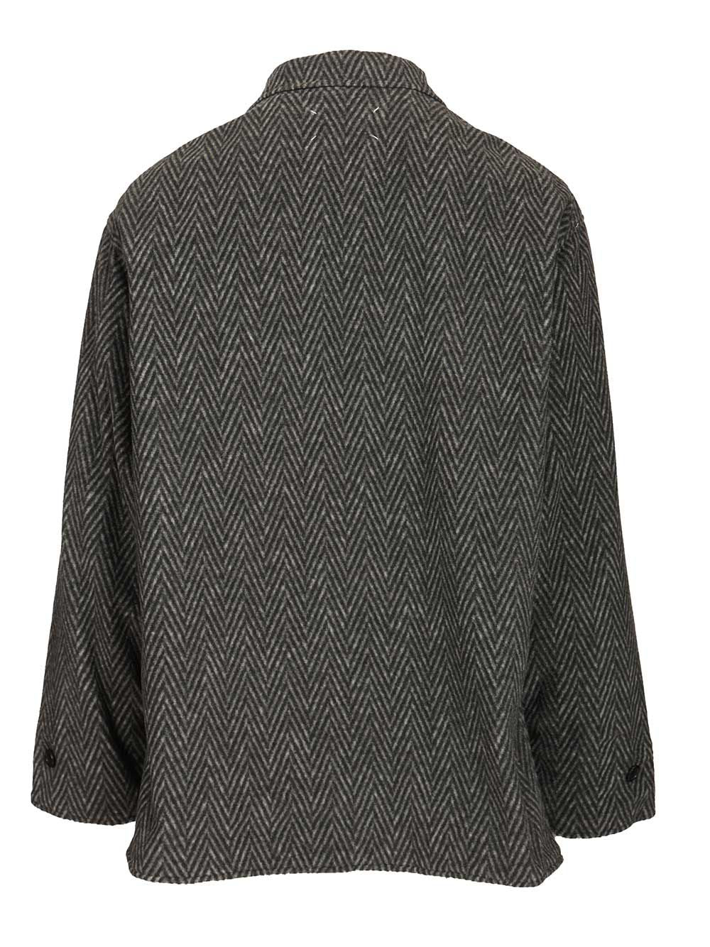 Maison Margiela Sportsjacket Jackets - Blue | cb79bce3491470cace3e7ac579f545dcc46baad2