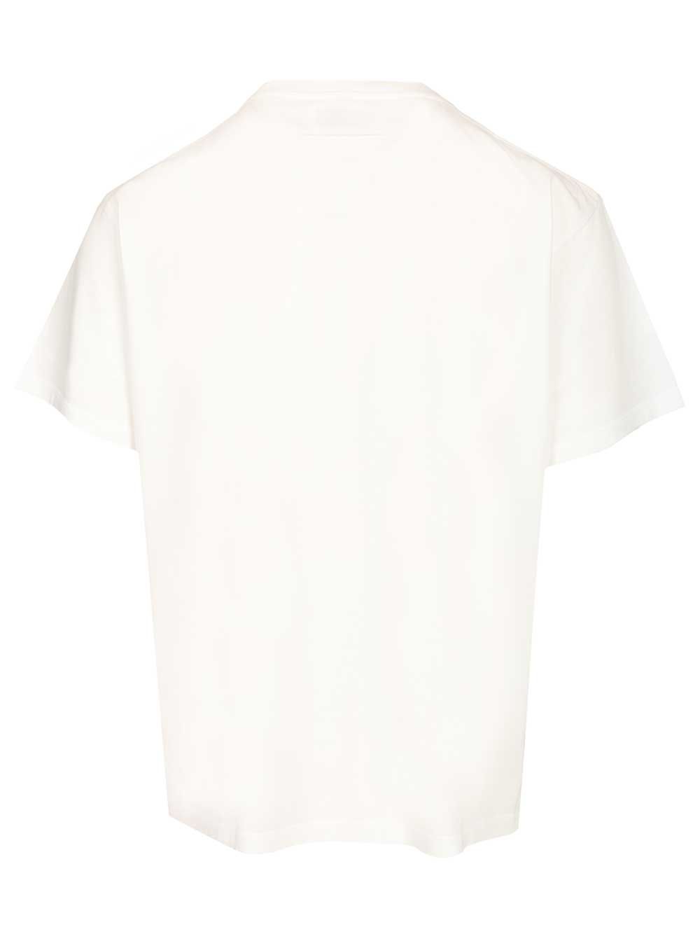 Mm6 Maison Margiela Spray Print T-Shirt - White | 4a743a469473c94320a18c344e77d7c856c6dc79