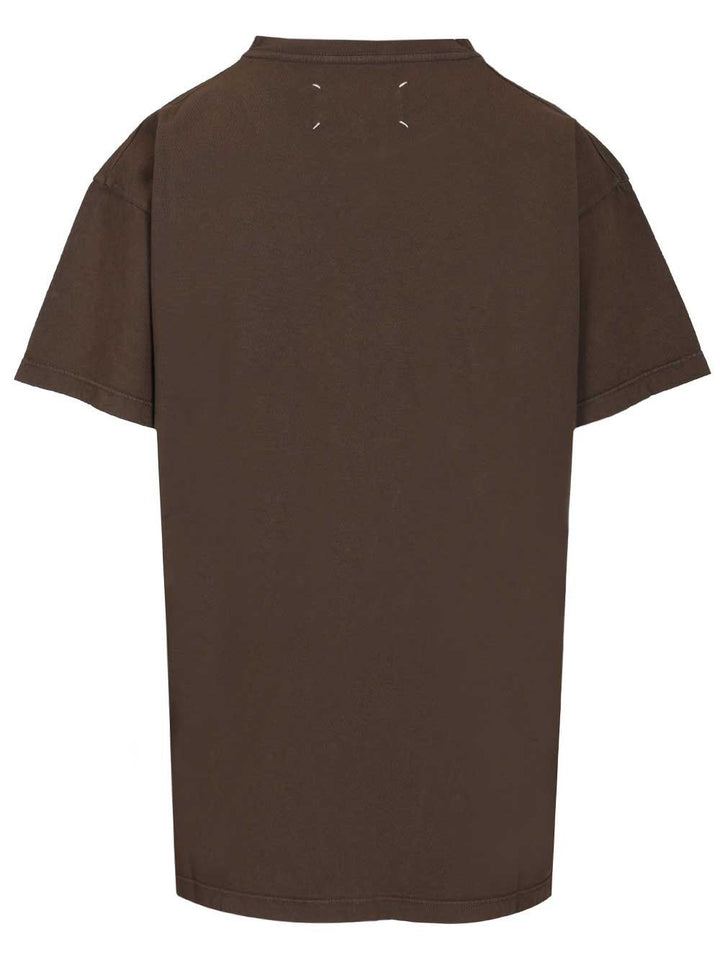 Maison Margiela Numeric T-Shirt - Brown | 18df5934f20b711d3faf6d102901386fc6ac159c