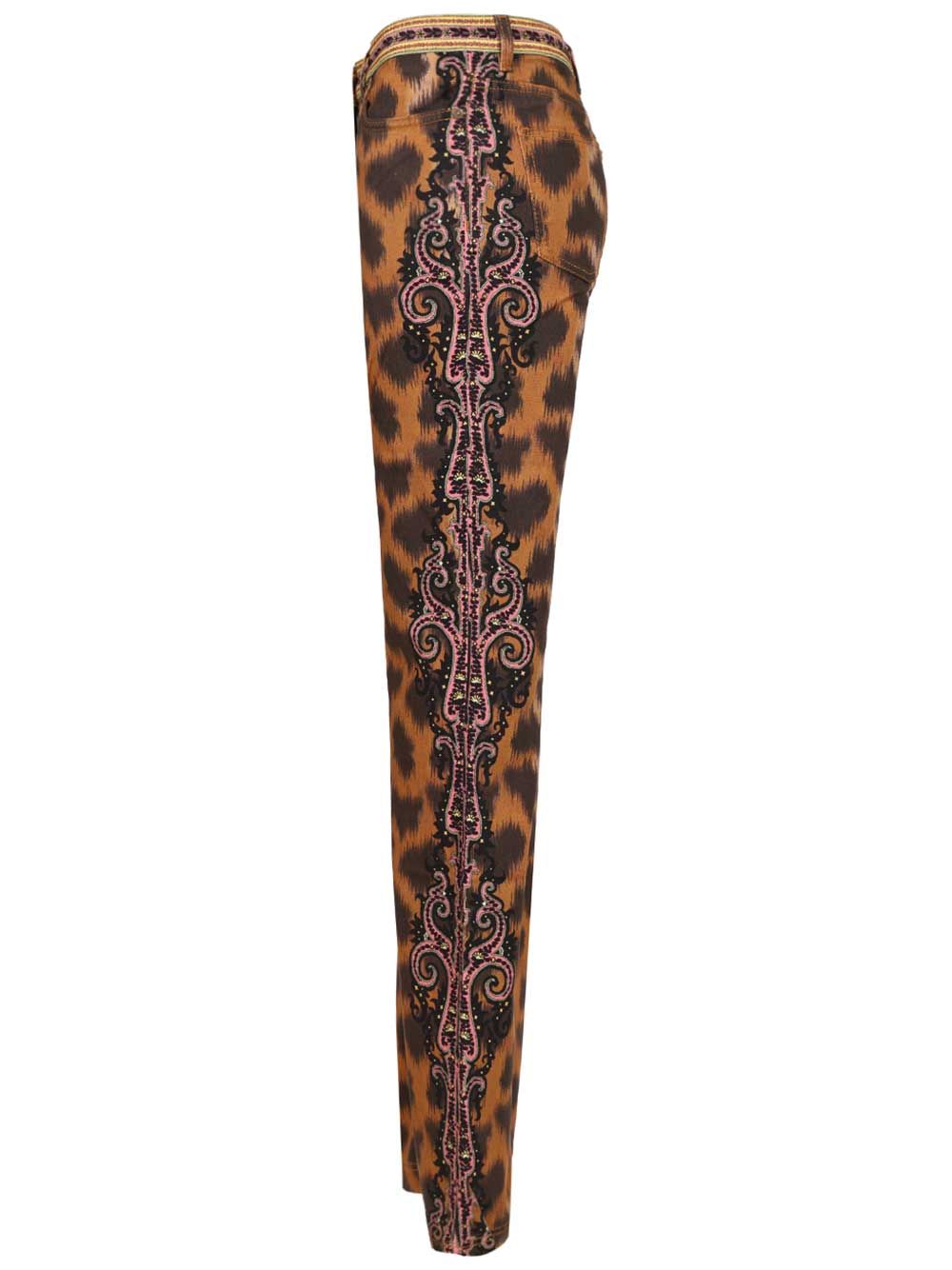 Etro Animalier Jean Jeans - Animalier | 7a01129247a74cf8b5f3e34e72777624416bc854