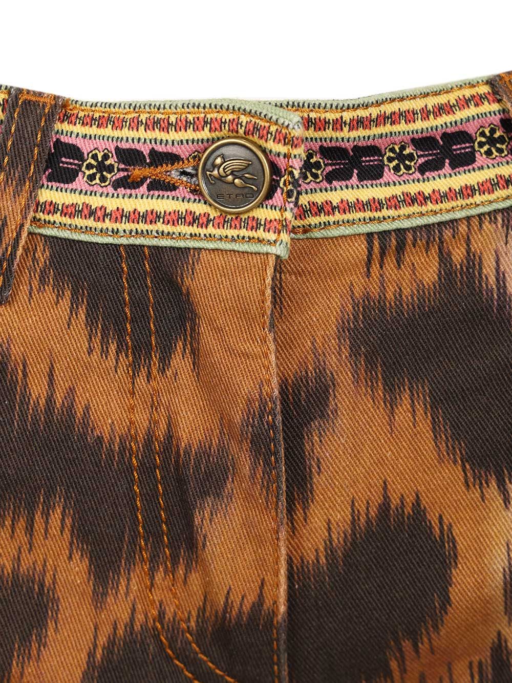 Etro Animalier Jean Jeans - Animalier | 6e042954ae5894c14cf9eaf3b4a138891e7721c0