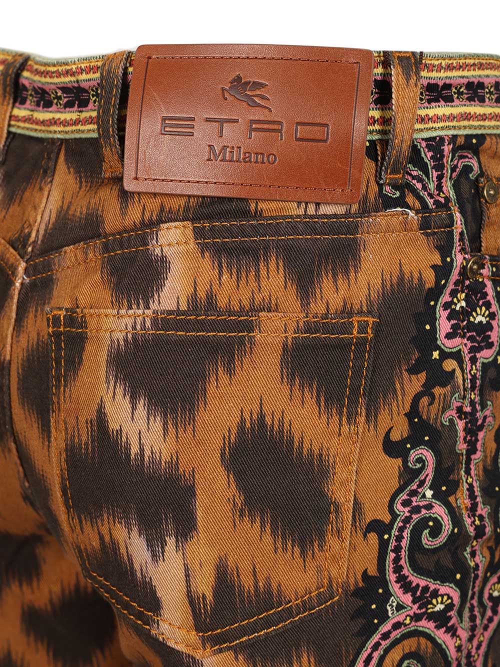 Etro Animalier Jean Jeans - Animalier | d9e7f545a6d2af07ef96a1289d79e4ebe65ab26c