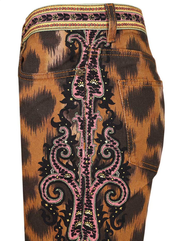Etro Animalier Jean Jeans - Animalier | b1f3131753828ea56637f53f96fd9b813f04db9e