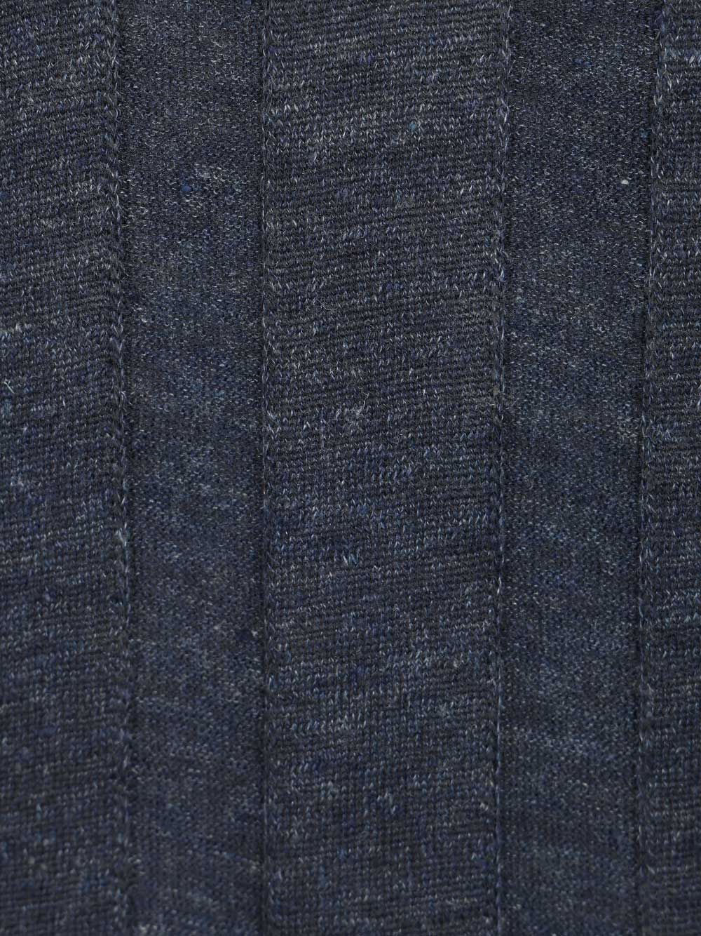 Al Duca D'Aosta Ribbed Polo shirt - Blue | 9b24a6e63b5b1d4dbc3196326b092fdcc593d2f7