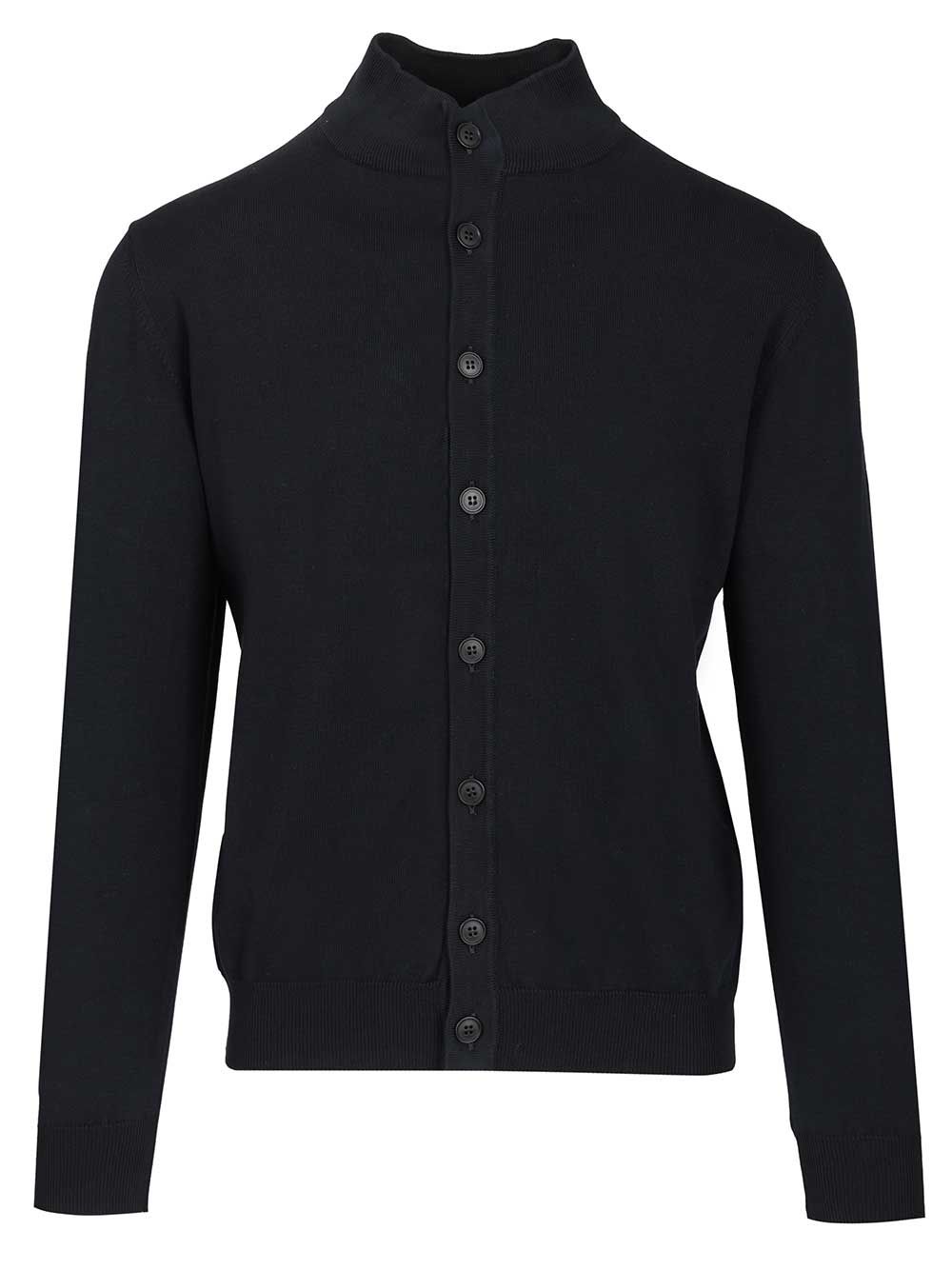 Al Duca D'Aosta Cotton Cardigan Knitwear - Blue | f31dd0ee60b58b4ed18ffda46aa5f4dc9758aea6