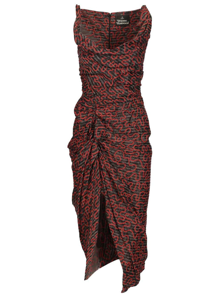 Vivienne Westwood Panther Sleeveless Dress Dresses - Multicolor | 06989ef5786129e0e8fc601a22b61d10b5fc92c4