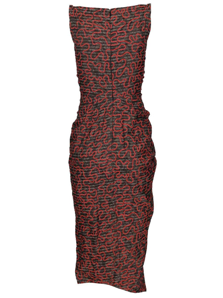 Vivienne Westwood Panther Sleeveless Dress Dresses - Multicolor | f3c1345deba566cb084249ca6faba14475f071cb
