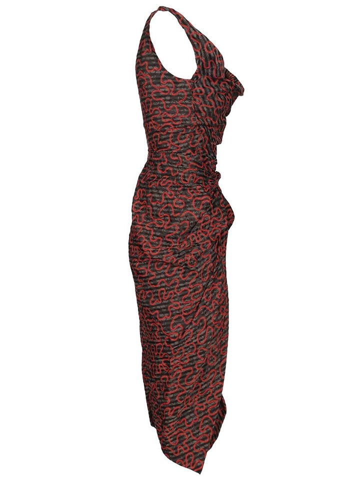 Vivienne Westwood Panther Sleeveless Dress Dresses - Multicolor | 8ad8ae06a3d2eb89002d35845f2b5e3c261f302e
