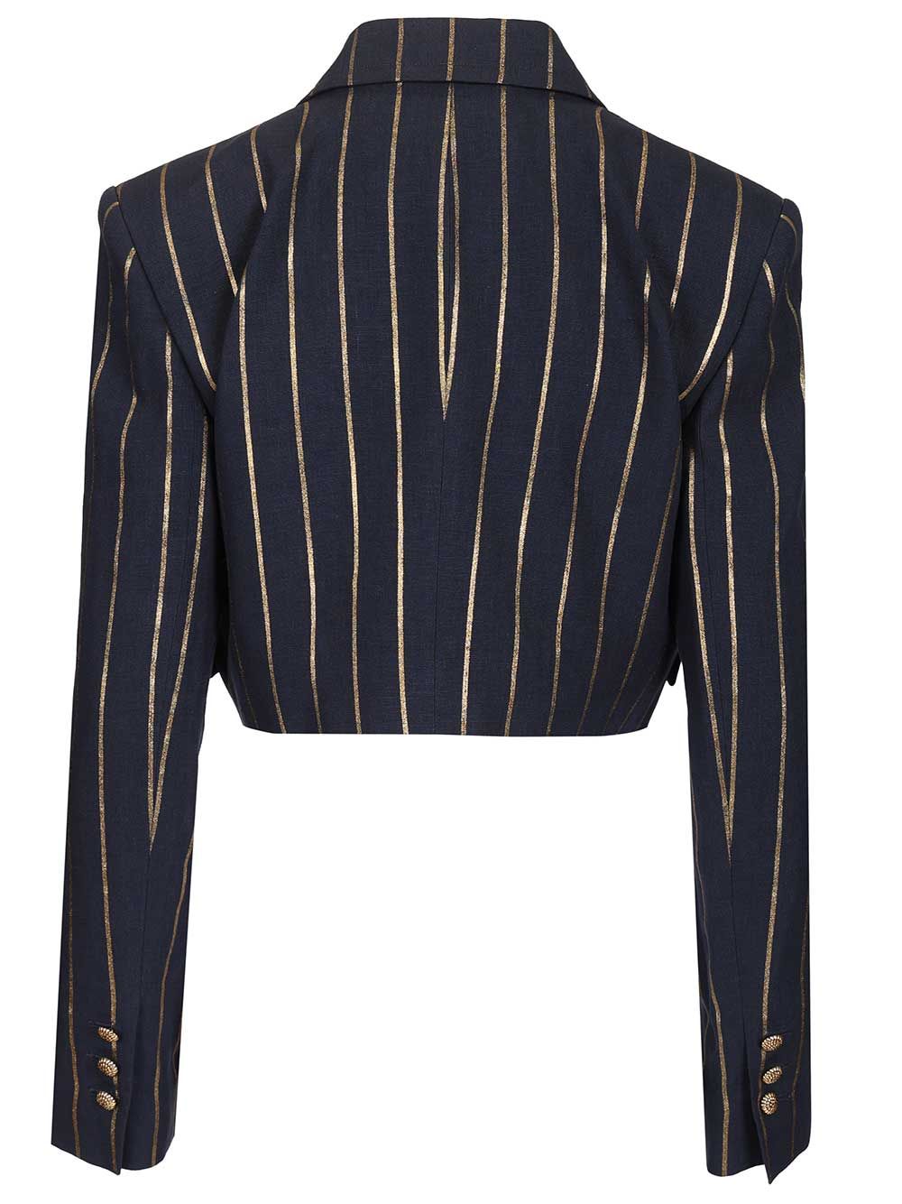 Vivienne Westwood Cut Off Blazer Jackets - Blue | 88fd09a0b3fd771a497a2dc3bd5d51750245cd88