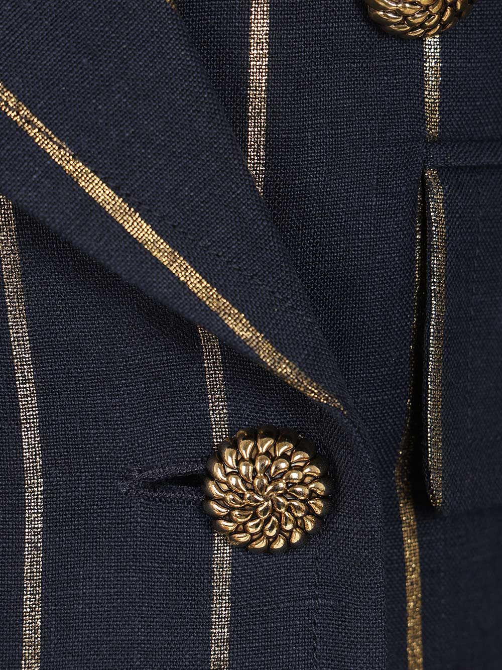 Vivienne Westwood Cut Off Blazer Jackets - Blue | d8ee6402fc142a485ce79b853d011aac390abee9