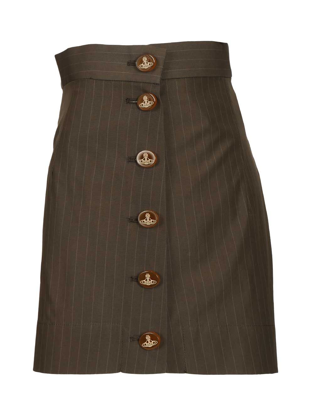 Vivienne Westwood Elle Button Shorts Trousers - Green | c4094ee19cd9855d573594186ffd4ce42f33a79b