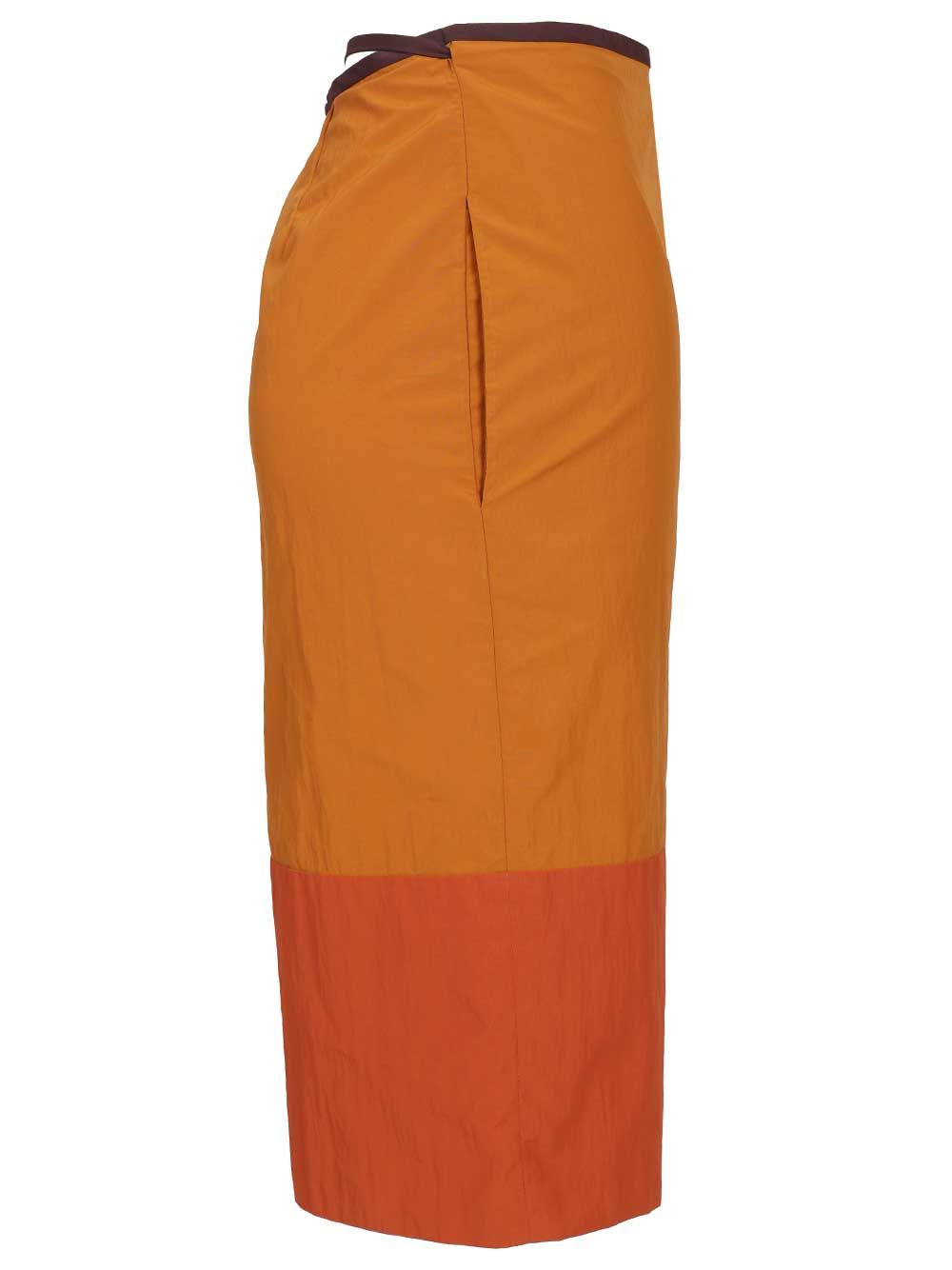 Saint Laurent Nylon Pencil Skirt Skirts - Multicolor | 6a325e10aae622b10060161447009bccd05903a4