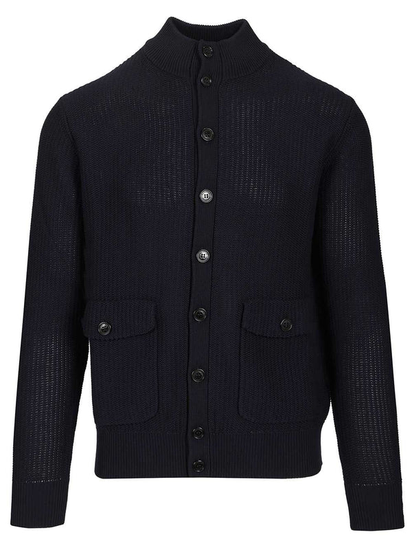 Valstarino Jacket Knitwear Blue