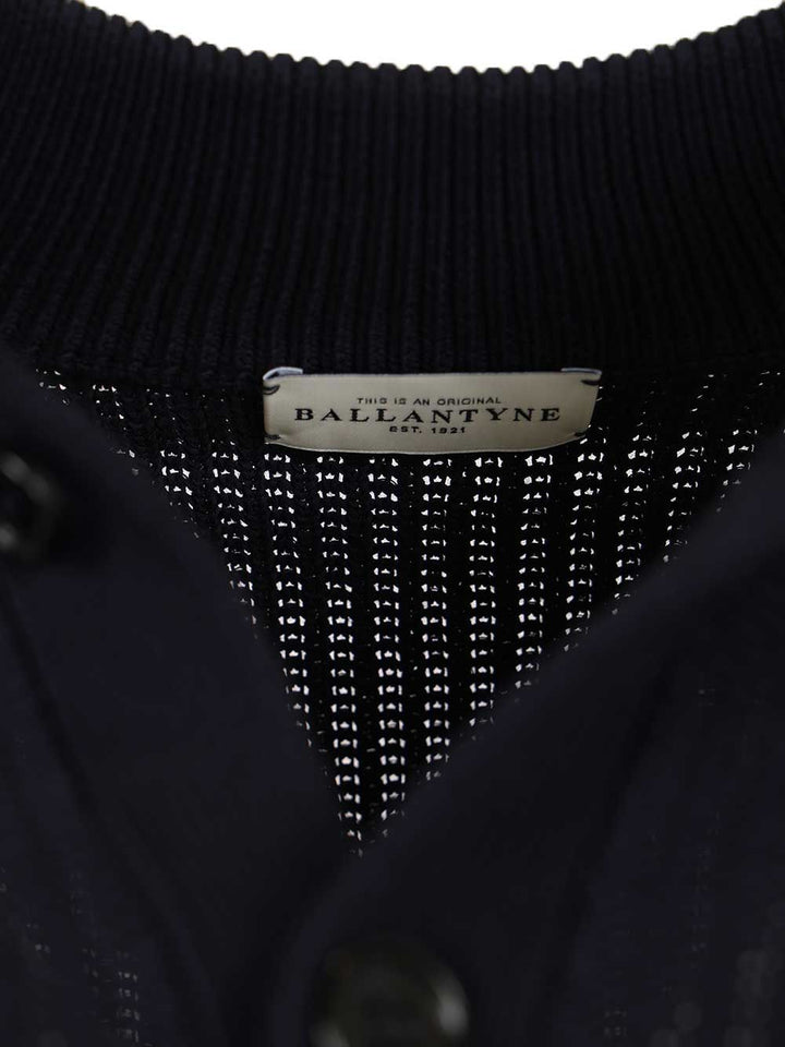 Ballantyne Valstarino Jacket Knitwear - Blue | 5eec759014398231bd3e0e16545ae728b26d3c0f
