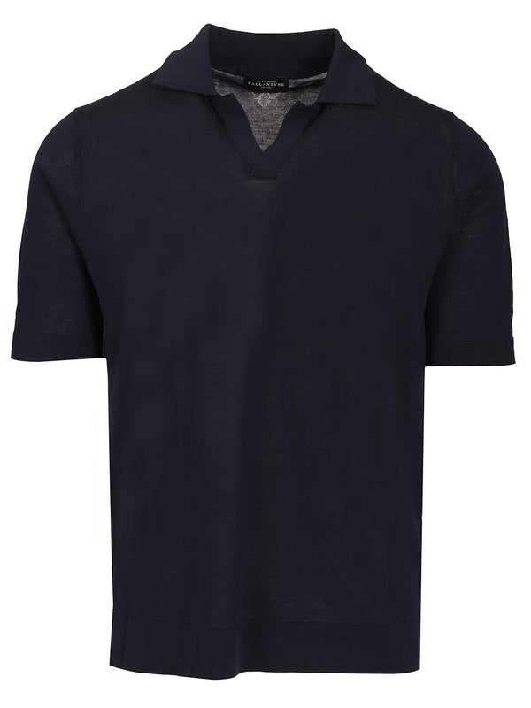 Slim Fit Polo Shirt Blue