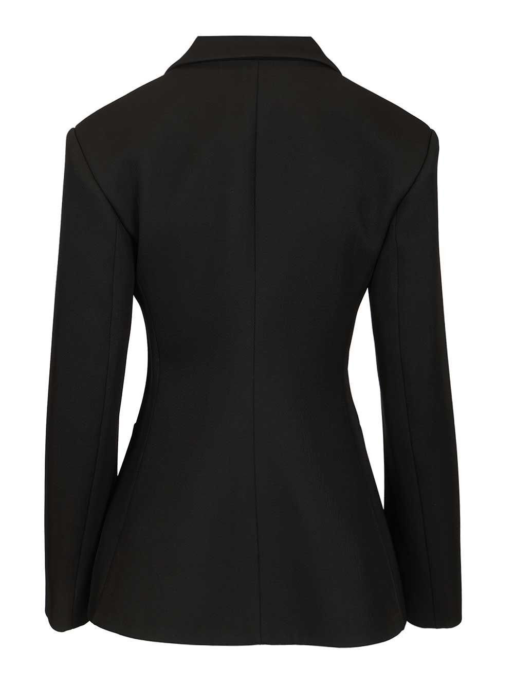 Loewe Wool Twill Jacket Jackets - Black | e5b63f92959c7ad96ff3e461ee1b147940bacdc4