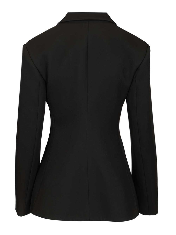 Loewe Wool Twill Jacket Jackets - Black | e5b63f92959c7ad96ff3e461ee1b147940bacdc4